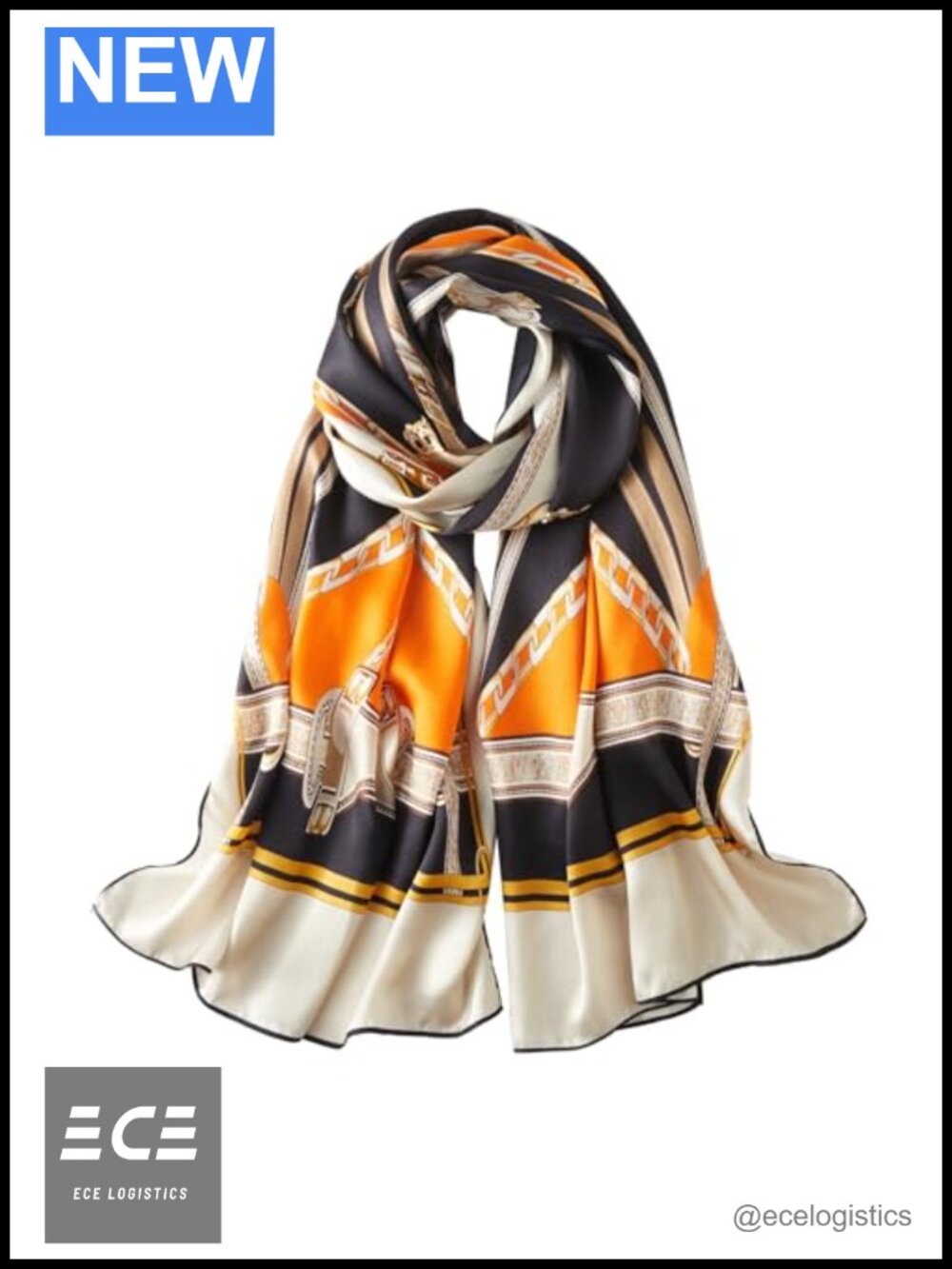 100% Mulberry Silk Scarf Shawl Wrap for Evening Dresses